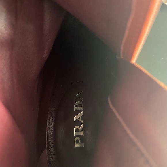 Prada Leather Brown Ankle Boots - Picture 10 of 12
